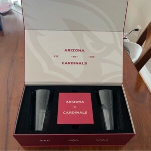 2025 Arizona Cardinals Pint Glass Set - Season Ticket Holder Gift